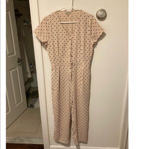 Polka dot jumpsuit